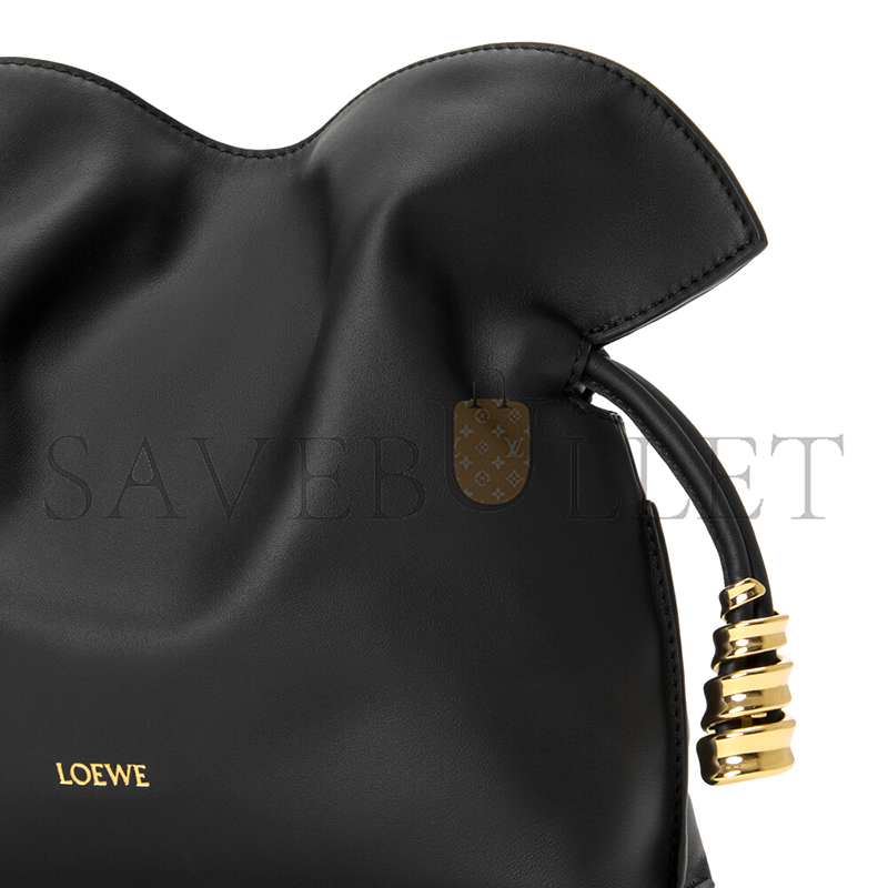 LOEWE MINI COIL FLAMENCO CLUTCH IN NAPPA CALFSKIN A411FC2XAS (23.9*18*9cm)
